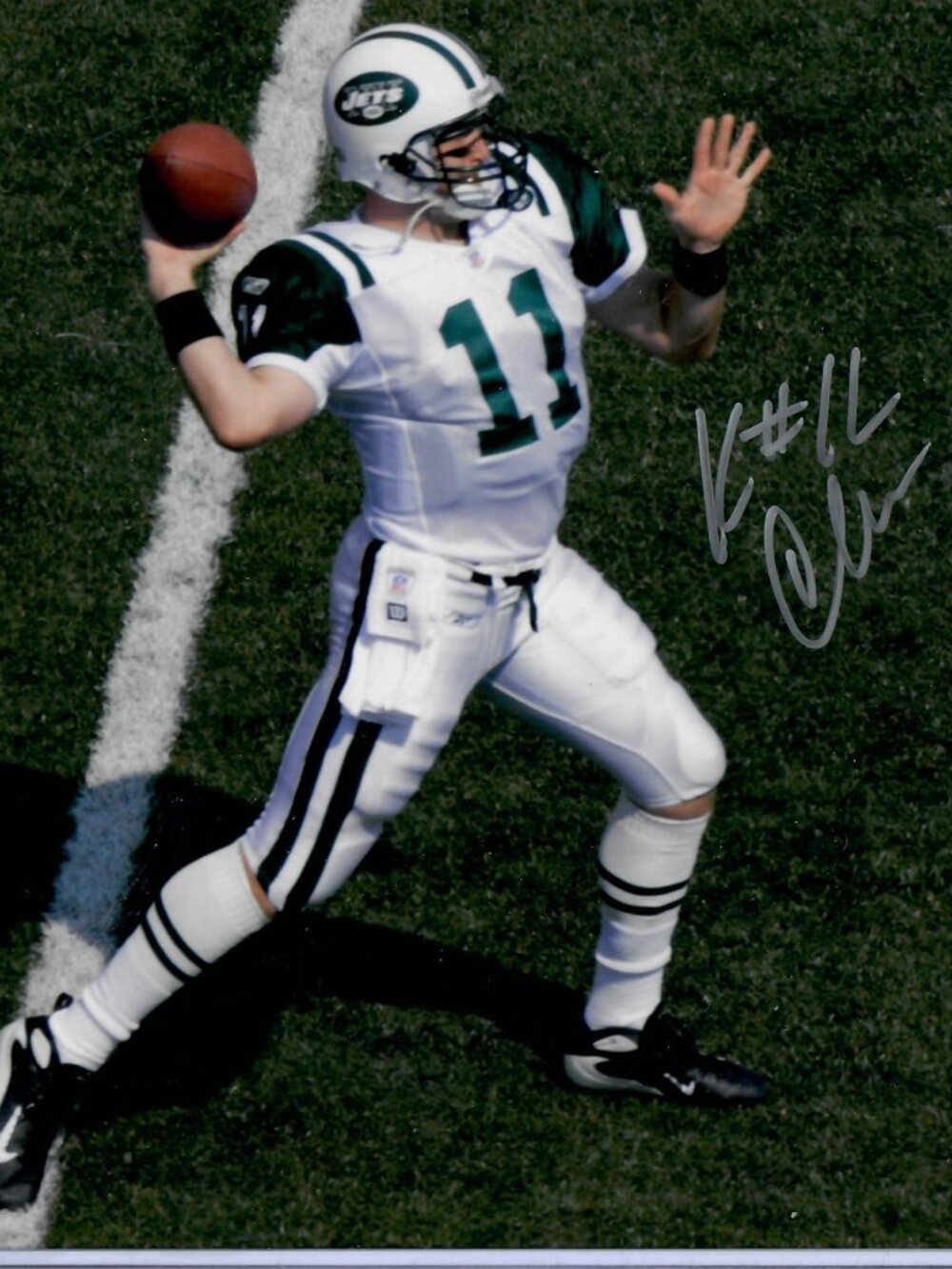 Kellen Clemens New York Jets Quarterback QB Signed 8X10 Photo Fanatics B338704